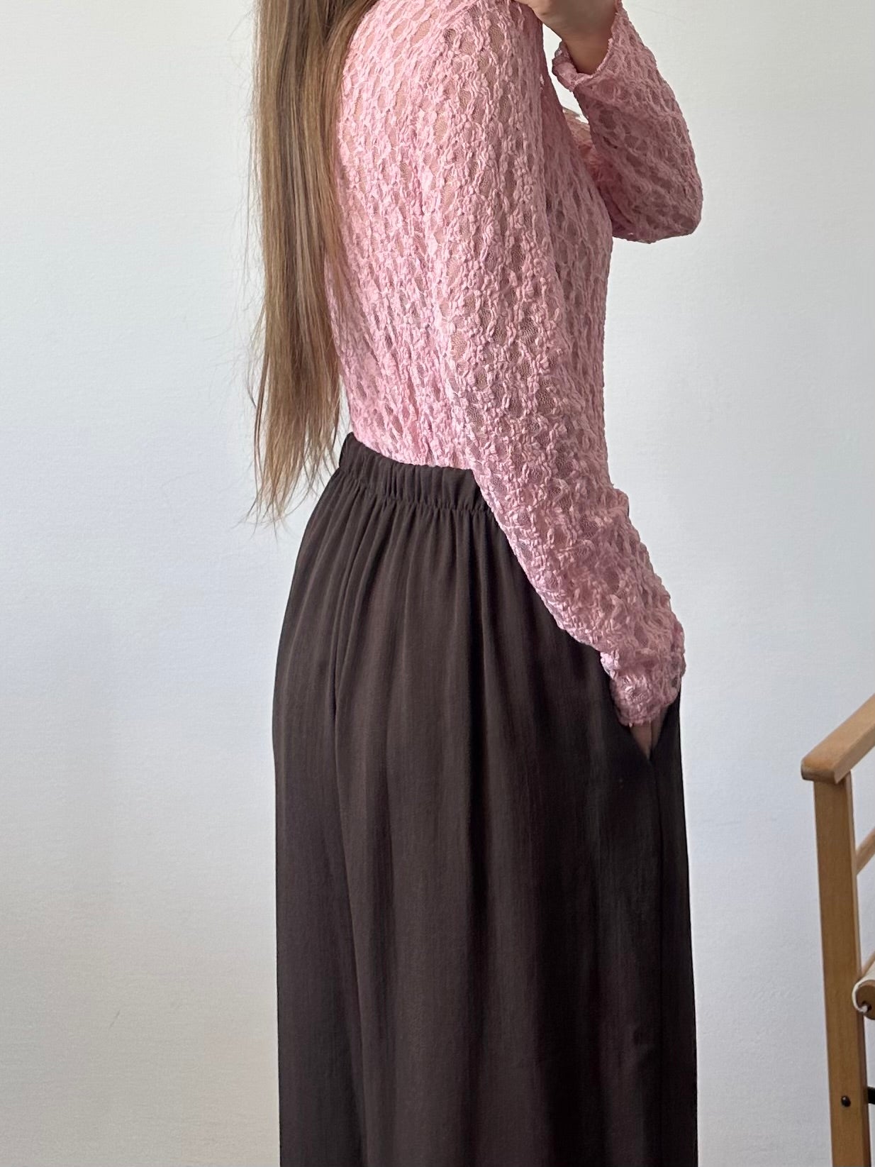 COORDINATO foulard cioccolato