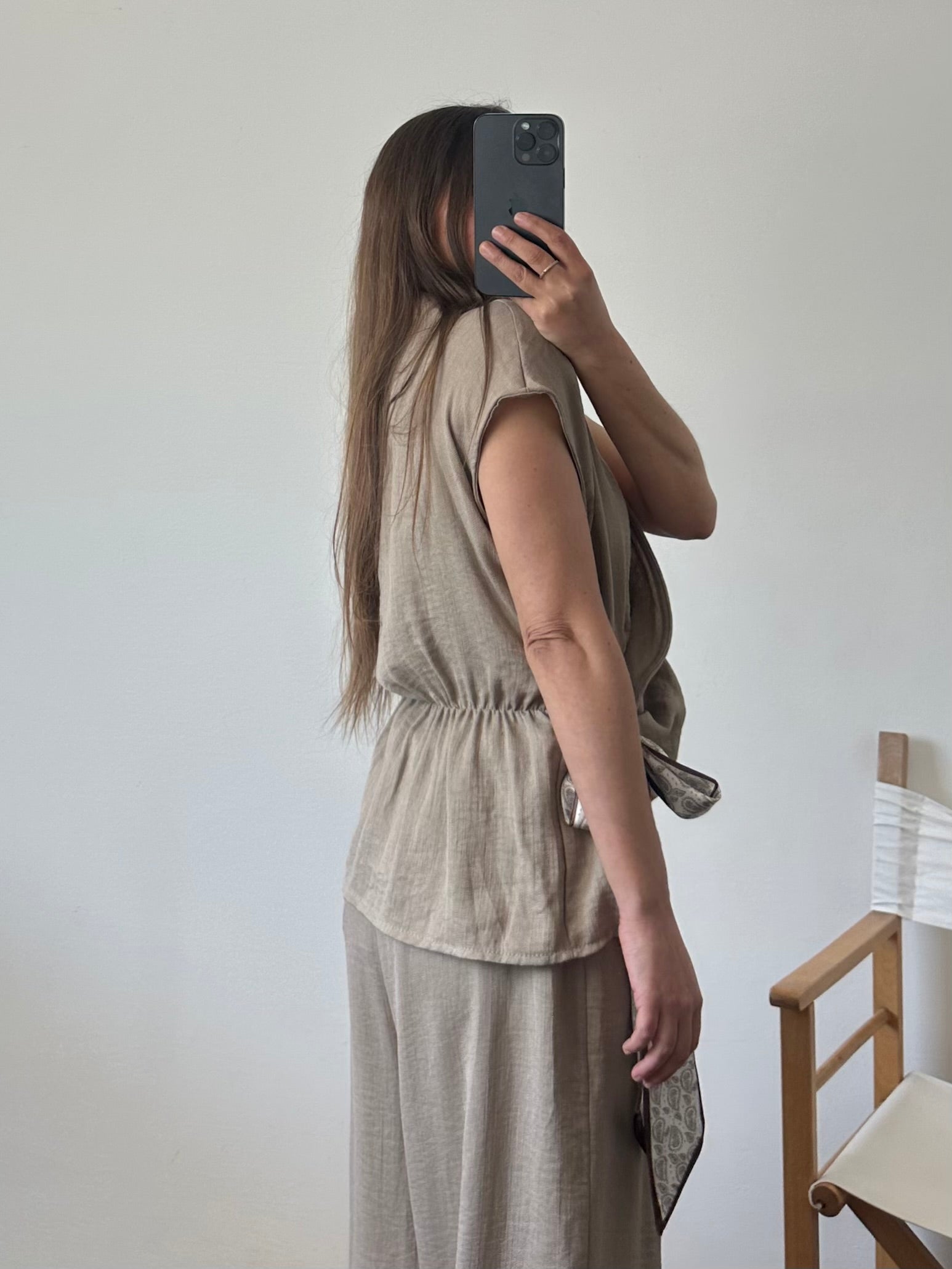 COORDINATO foulard Fango