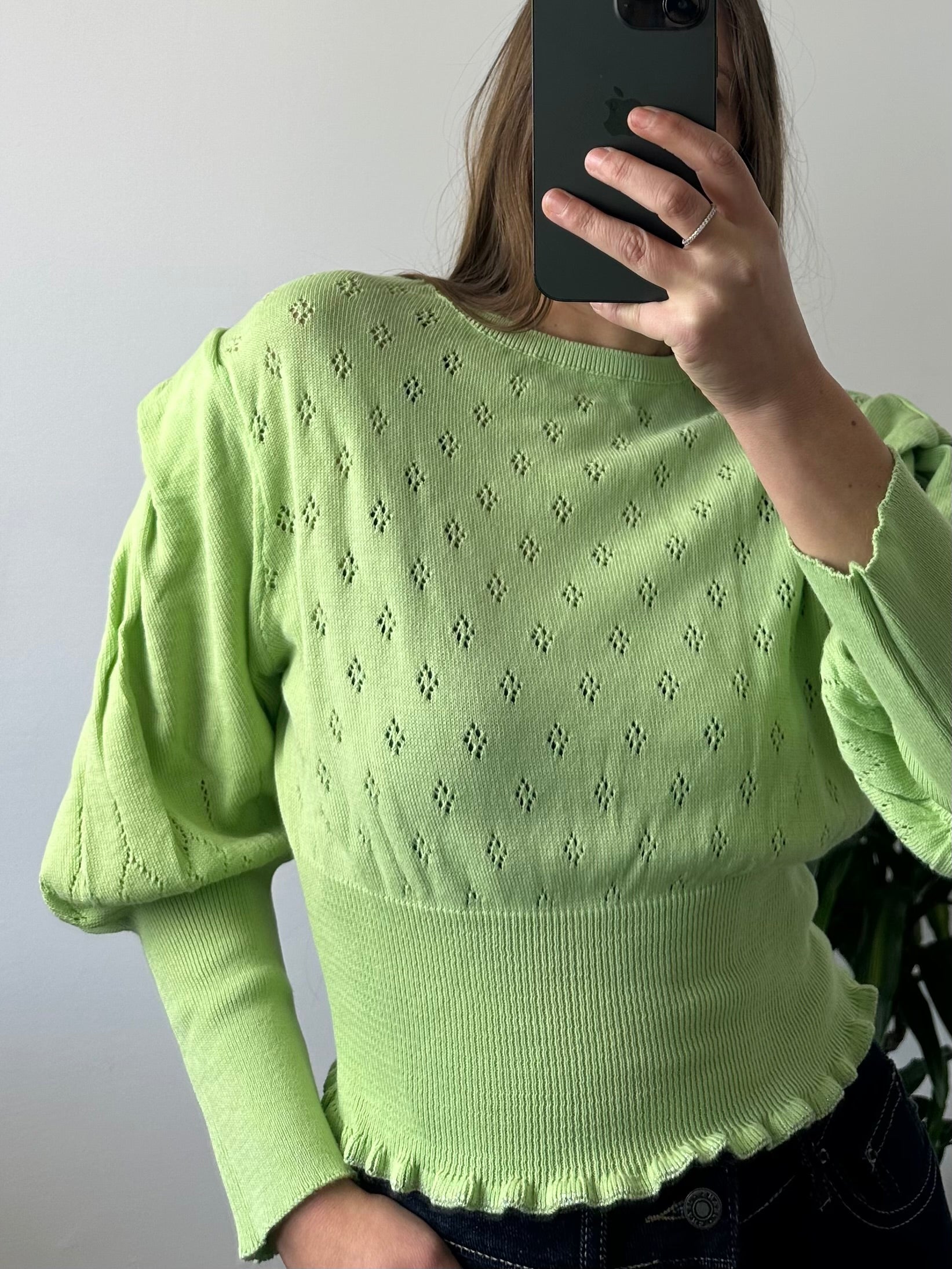 CROP FRANCESE MENTA