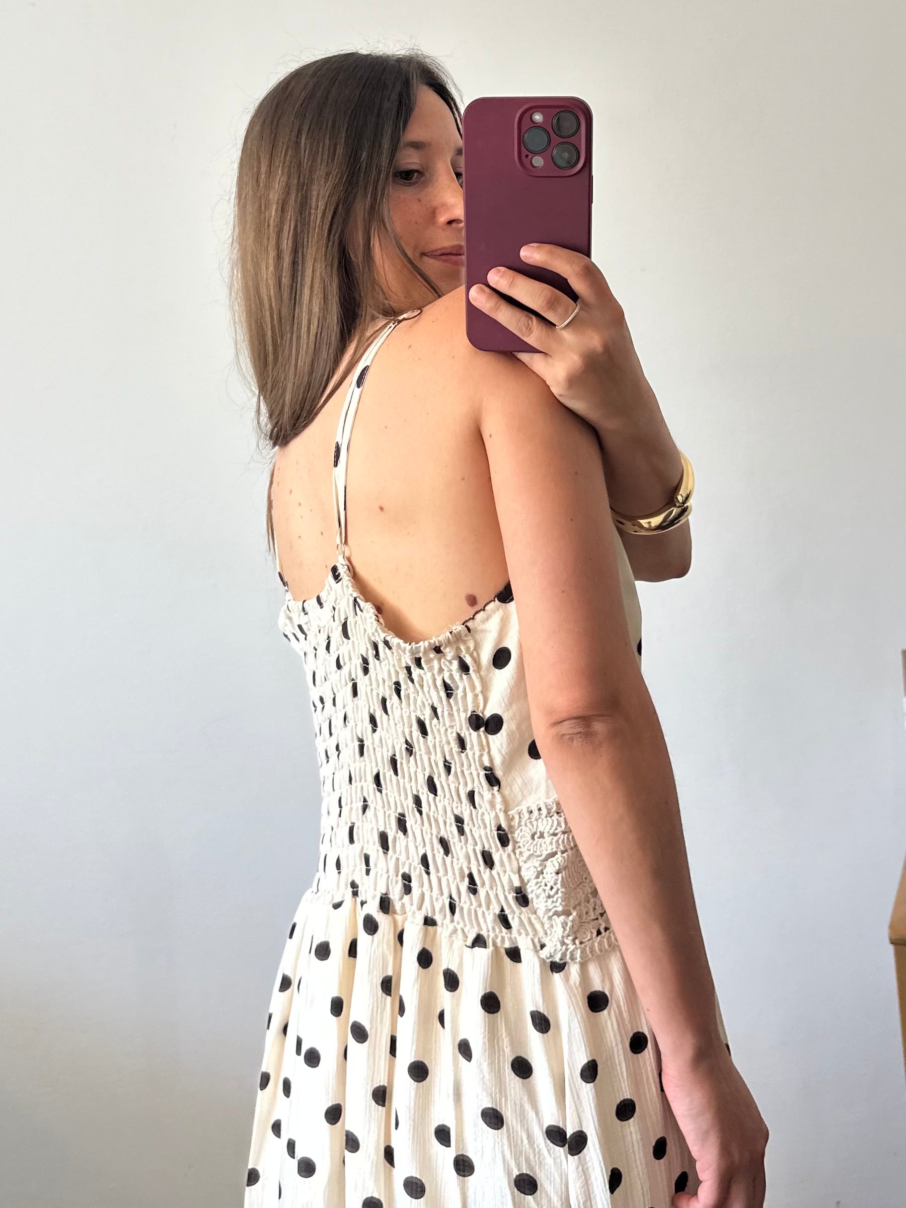 ABITO uncinetto pois marrone