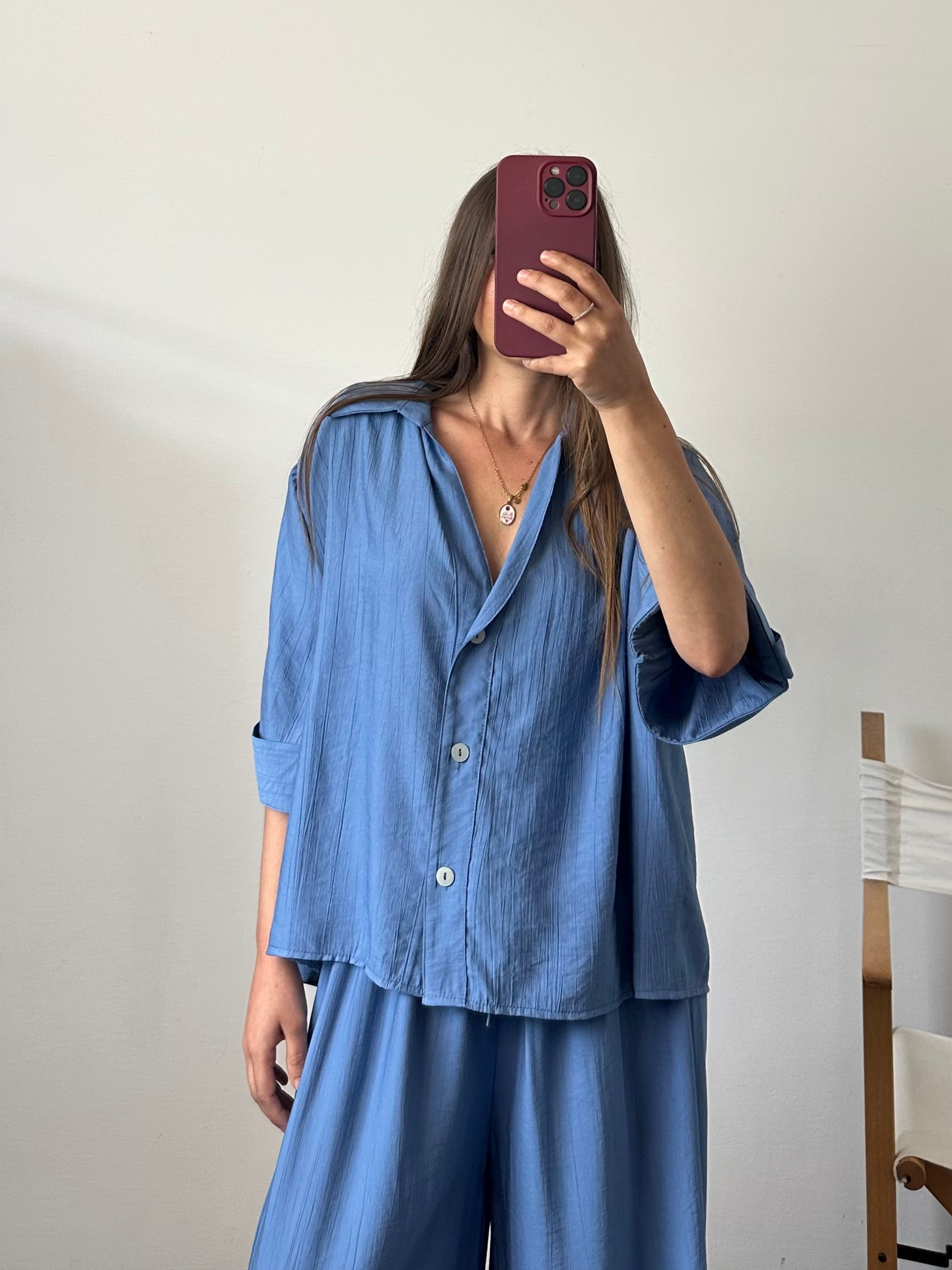 COORDINATO NADIA azzurro