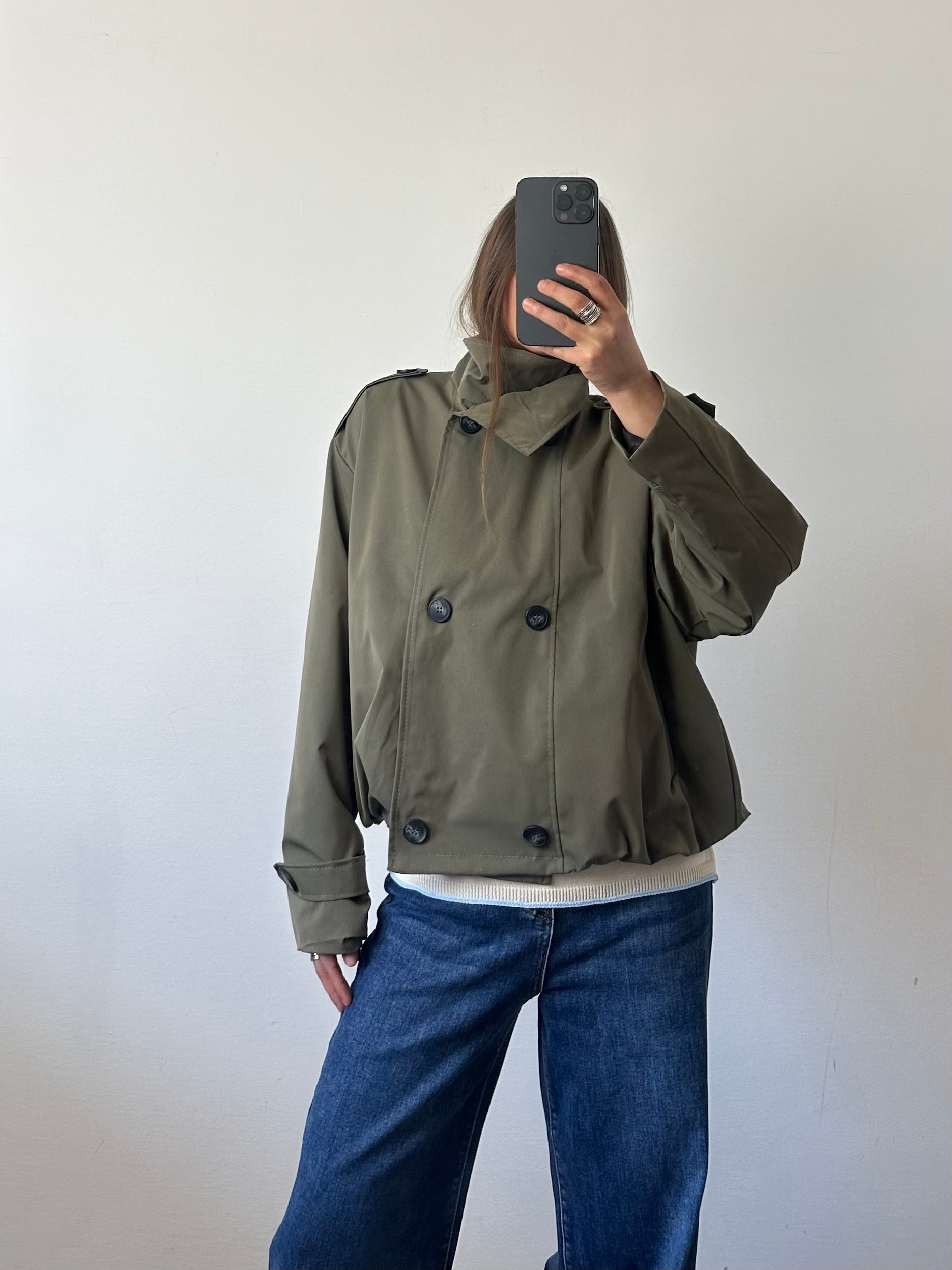 Trench bomber verde