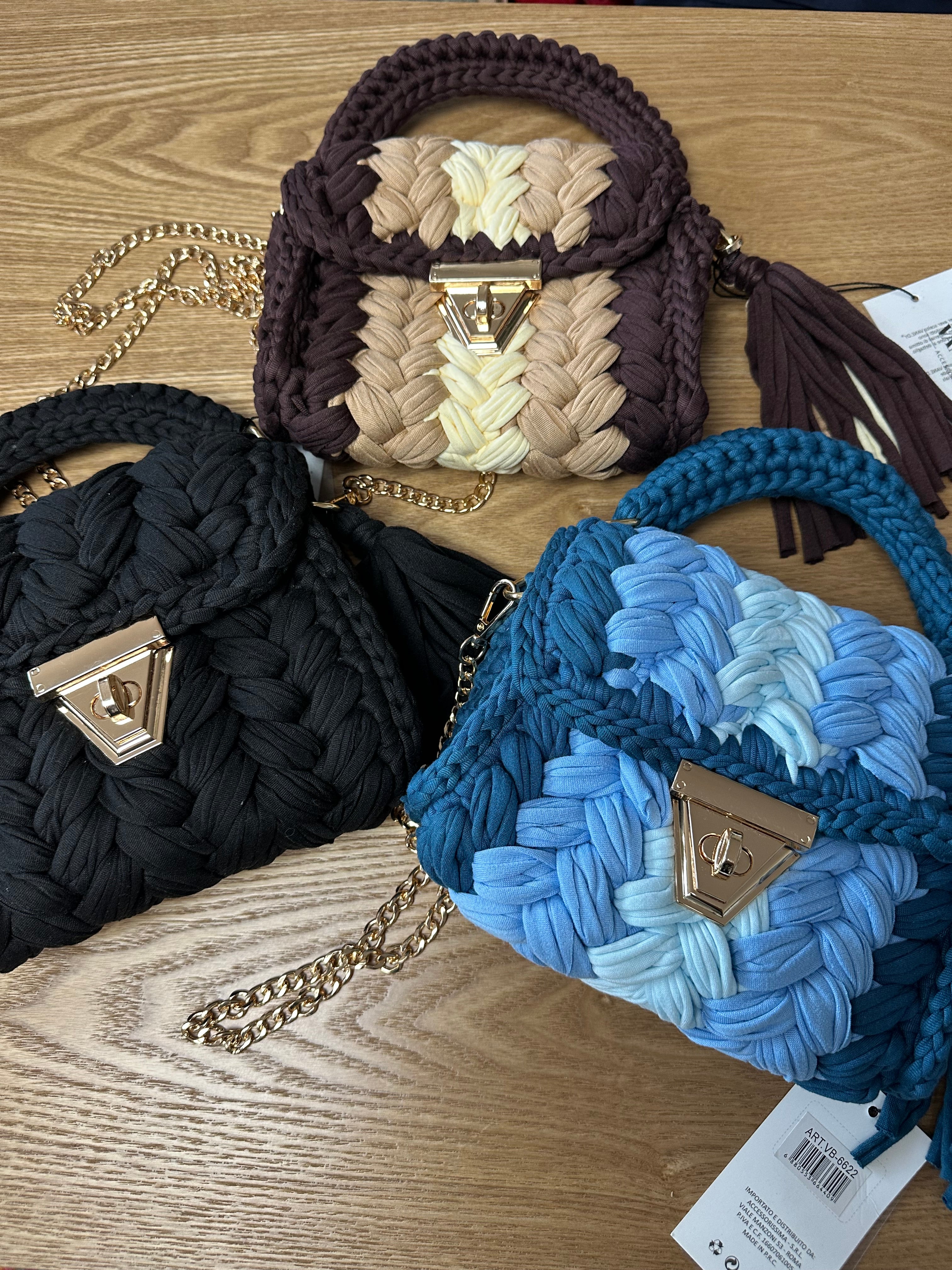 BORSA MINI UNCinetto azzurra