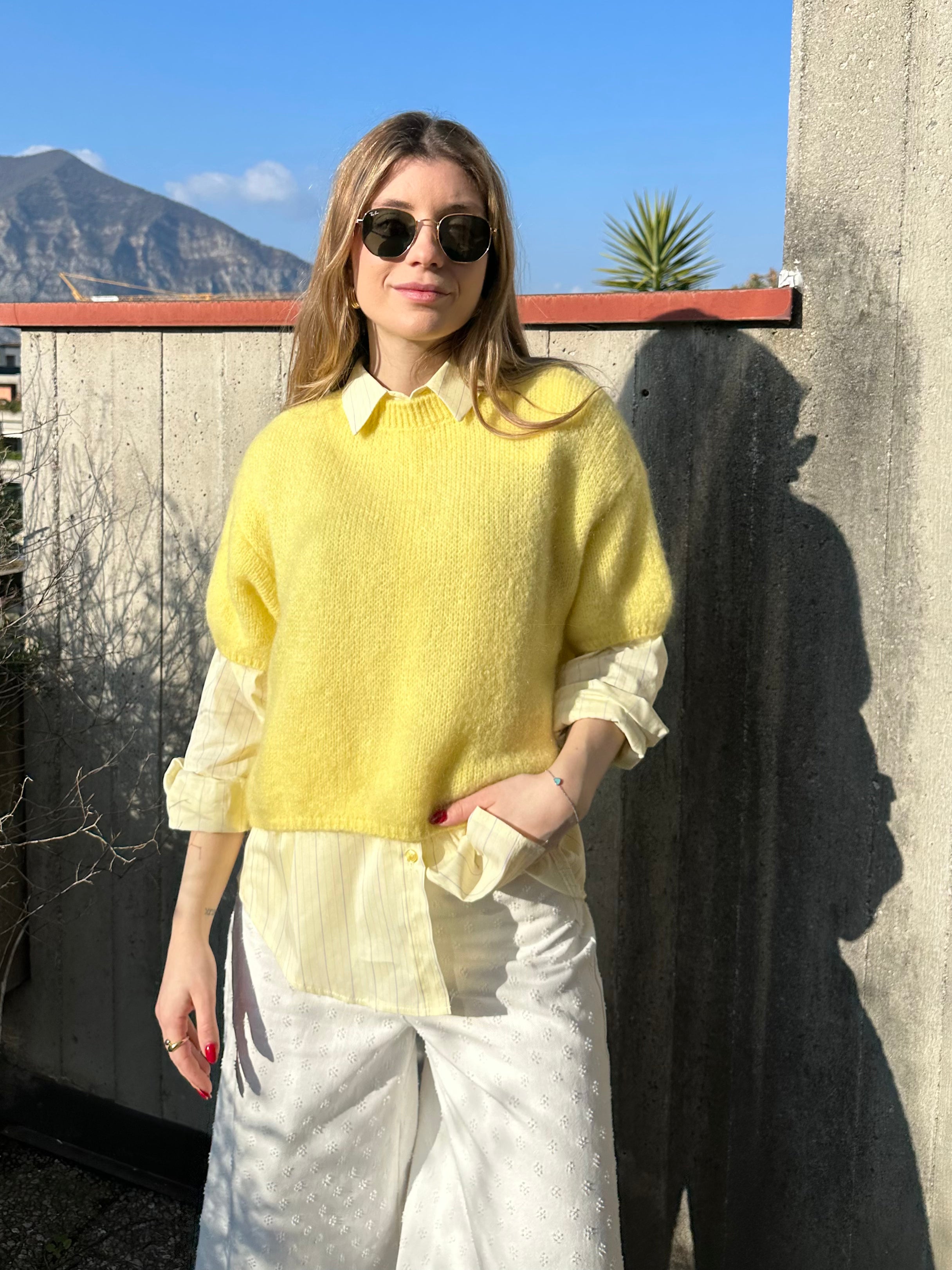 MAGLIONE GIALLO