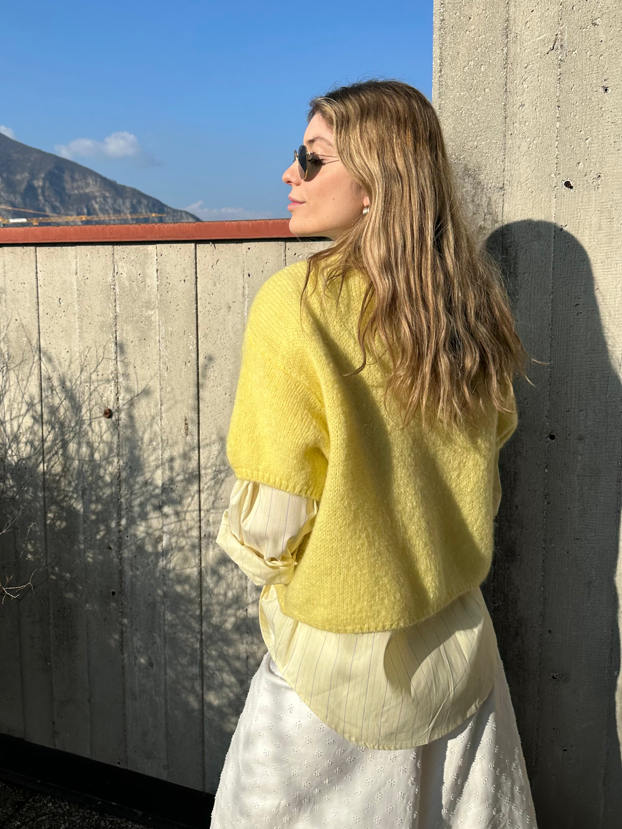 MAGLIONE GIALLO